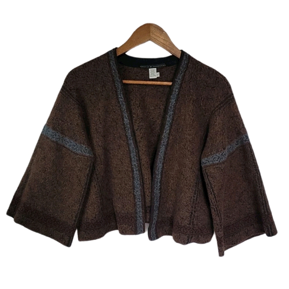 Peruvian Connection Bell Sleeve Cardigan M…